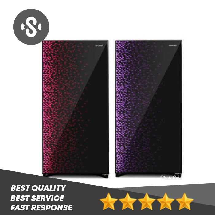 KULKAS SHARP SJX 185 MG LEMARI ES 1 PINTU SJX185MG SJX 185MG SHINE