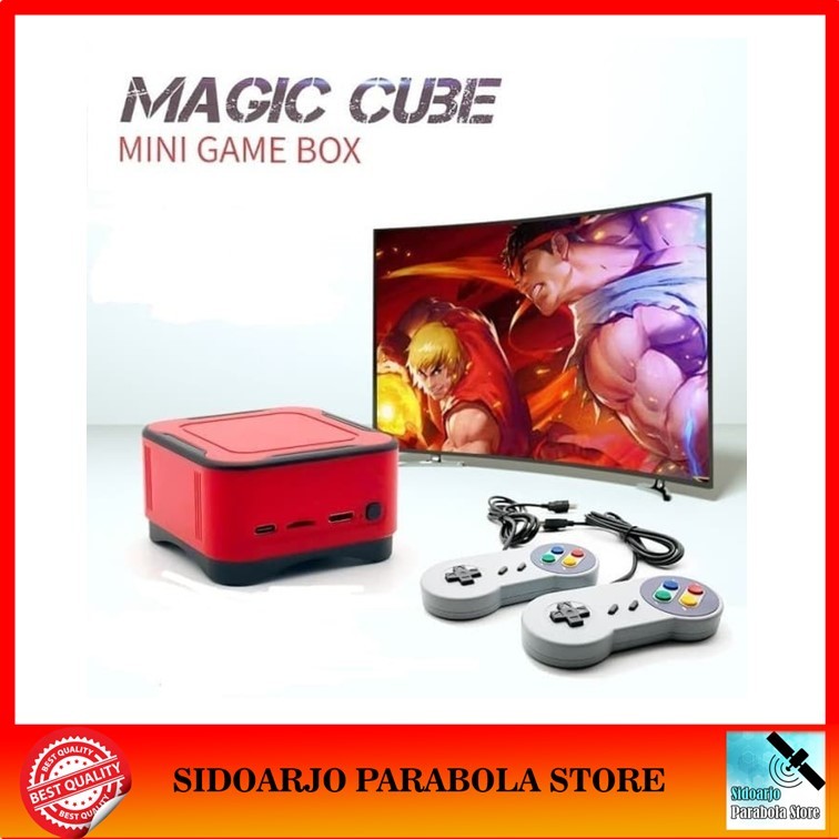 Gamebox Video Game Box Console Magic Cube M12 Free Gamepad Controller 2 Player Retro Multi Emulator 