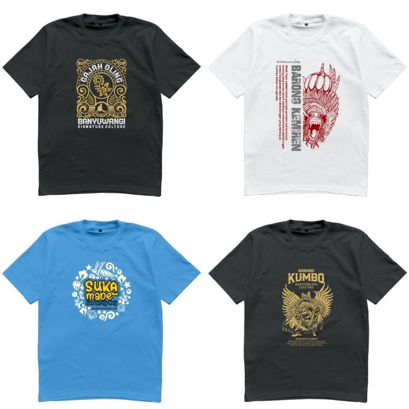 [RU] KAOS SERBA 25 RIBU buy 4 get 1 free REPUBLIK USING | KAOS OLEH-OLEH BANYUWANGI | KAOS KAIN PE S