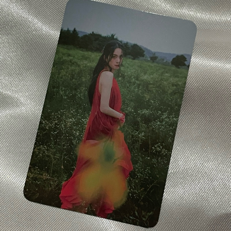 Blackpink Jisoo official POB Ktown photocard pc vinyl ME Limited edition