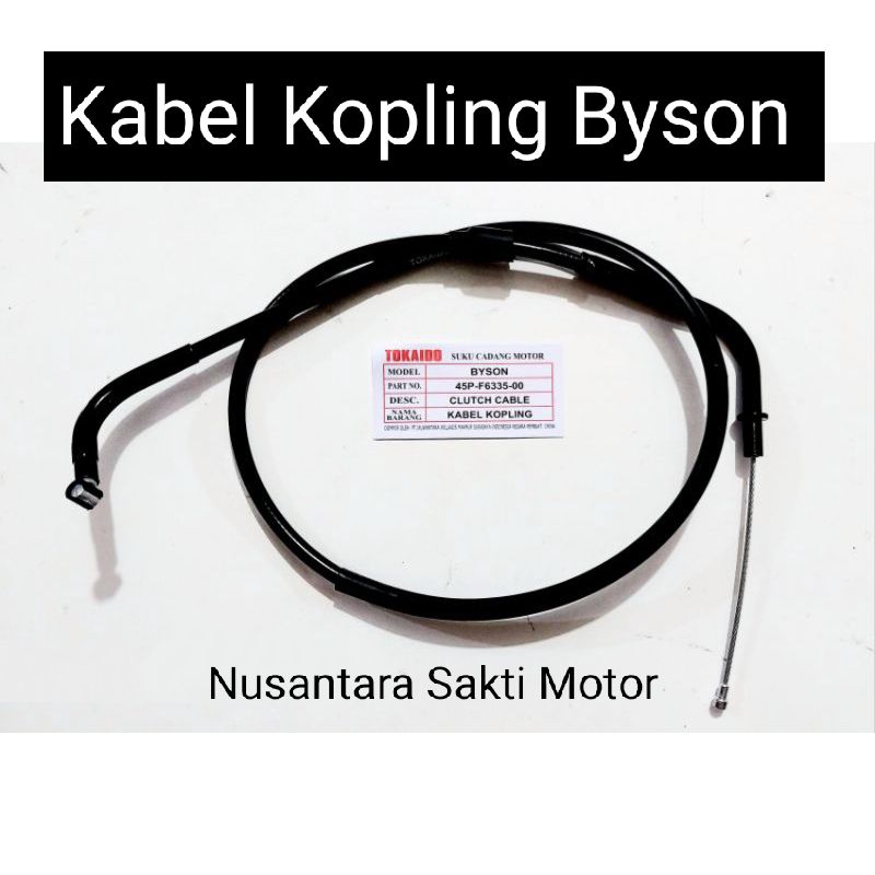 kabel Tali kopling byson bison bysone