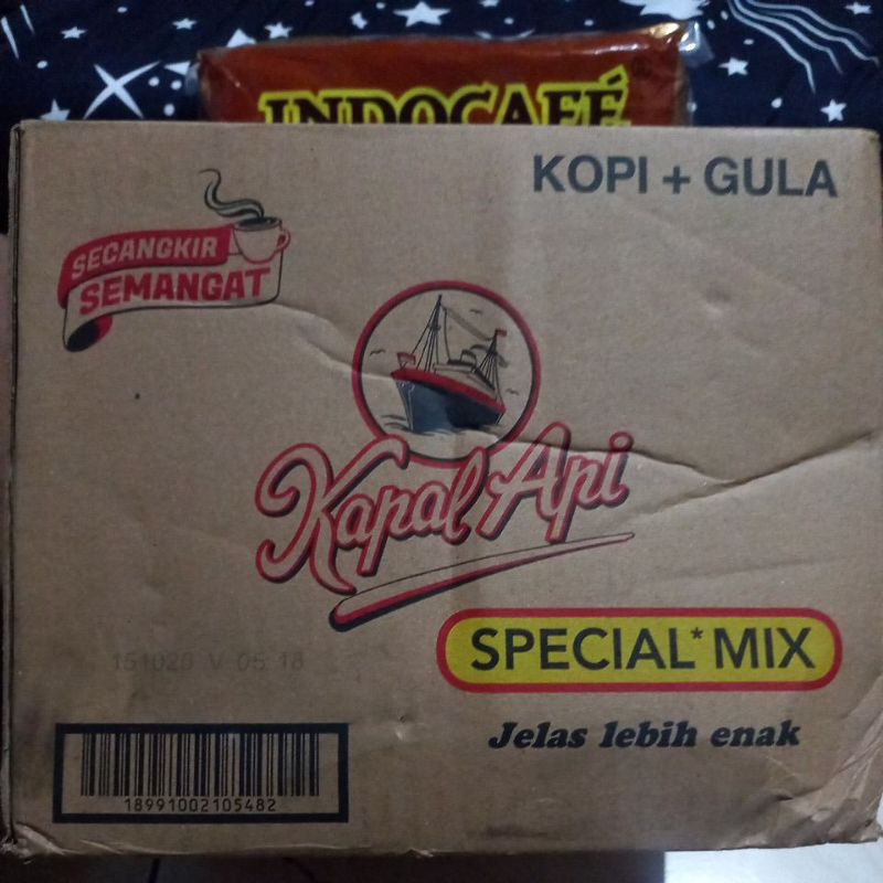 

Kopi Kapal Api Special Mix 1 Dus (Isi 12x10 Sachet)