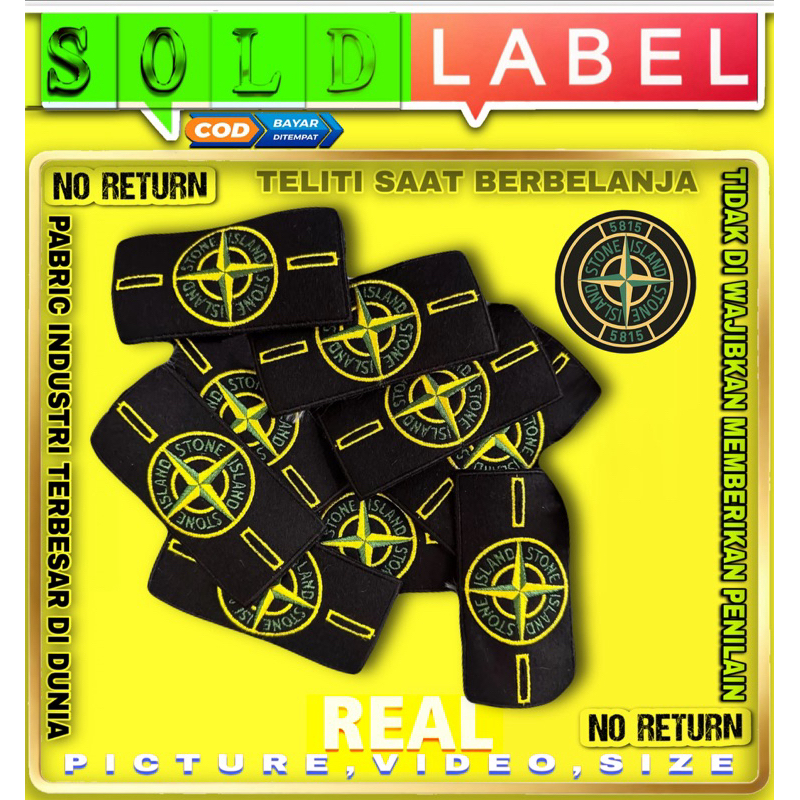 

SOLDLABEL PABRIC LABEL INDUSTRI STONE I