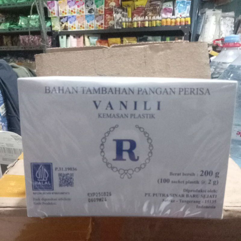 

VANILI R SACHET KERTAS 2GR