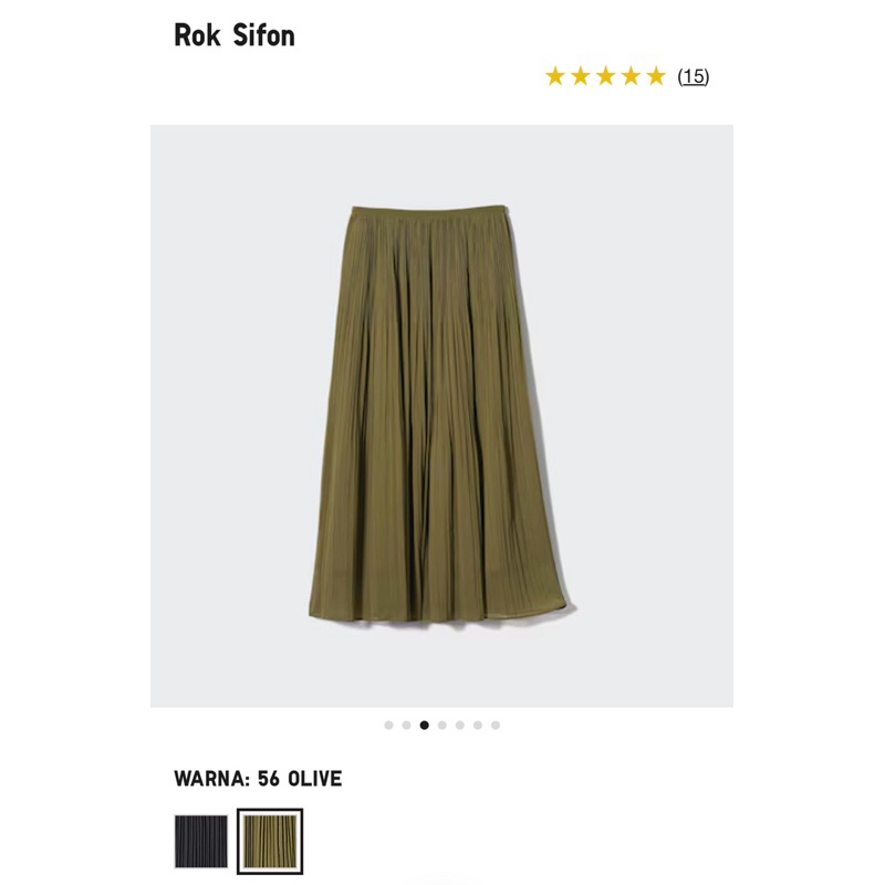 ROK SIFON UNIQLO SIZE M