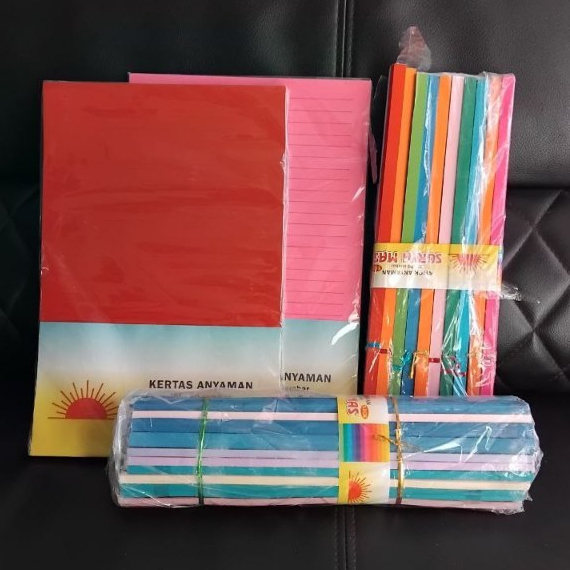 

[SATUAN] Kertas Anyaman Siap Pakai || Sudah Termasuk Kertas & Isian