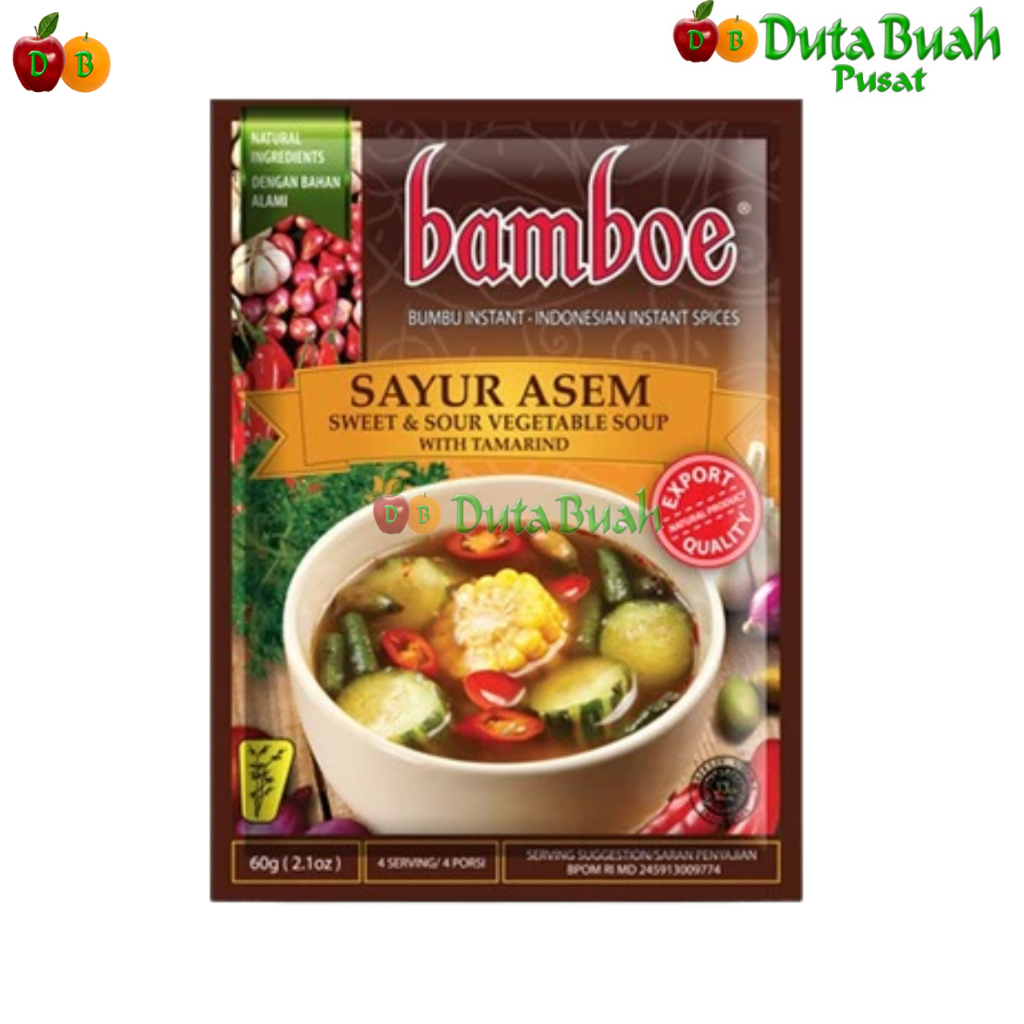 

DUTA BUAH Bamboe Bumbu Sayur Asem 60g