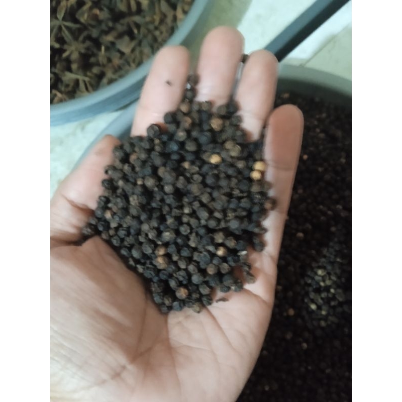 

lada hitam kering 300gram .rempah kering alami termurah harga grosir dan eceran the best seller termurah