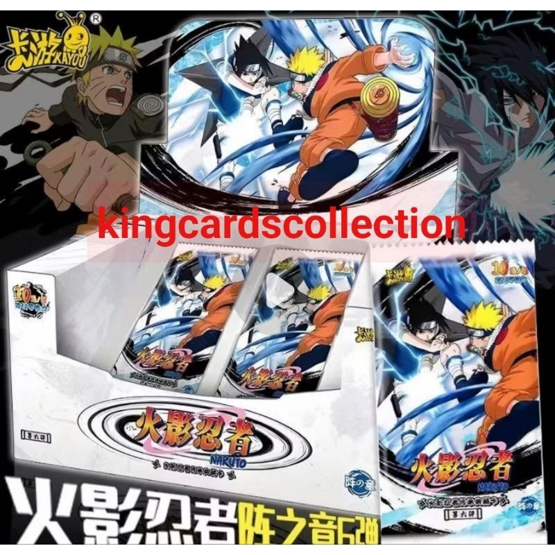 box Naruto t4w6 original kayou