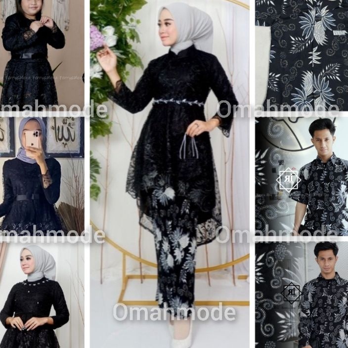 Terbaik COUPLE KEBAYA MODERN SARIMBIT KELUARGA KEBAYA LESTI KEMEJA BATIK KEBAYA ANAK