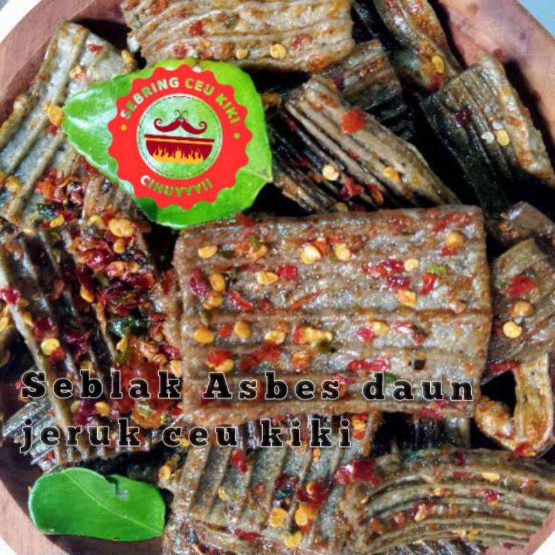 

kerupuk asbes rasa original daun jeruk nikmat selera