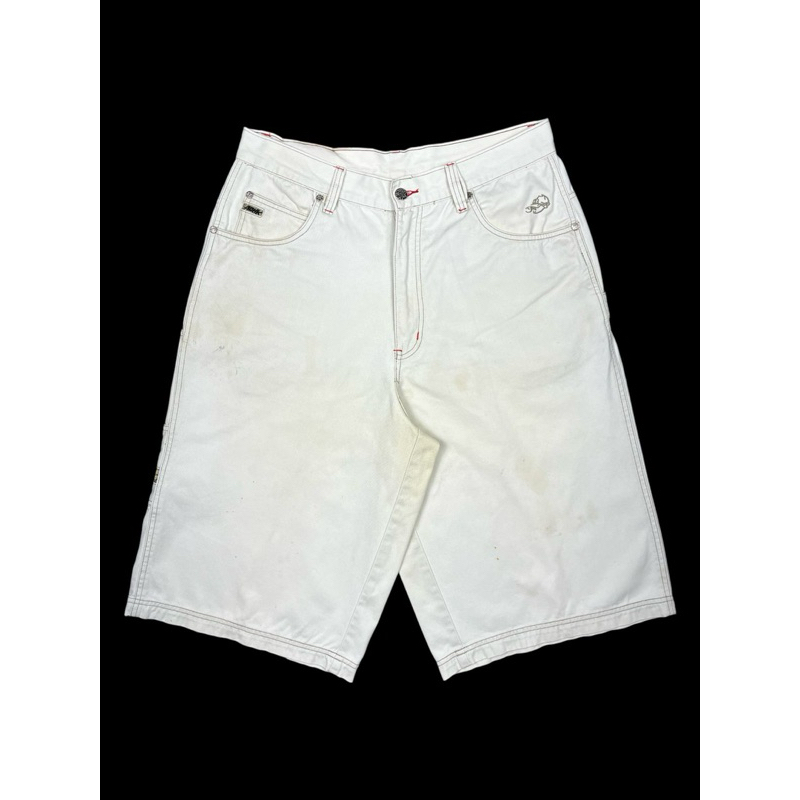 2 Item Jorts SOHK Putih dan Jeans