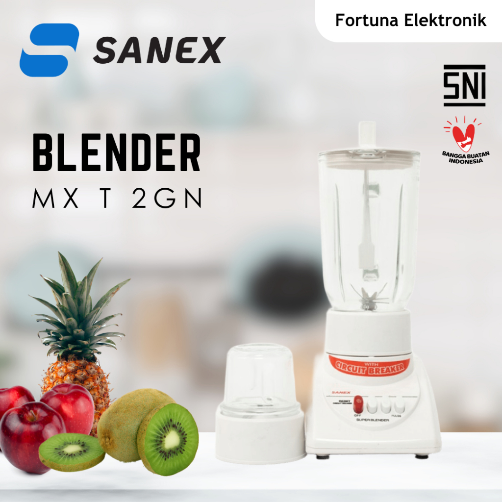 LokaWear16 - Sanex Blender Kaca 2 In 1 MX - T 2 GN / MX-T2GN