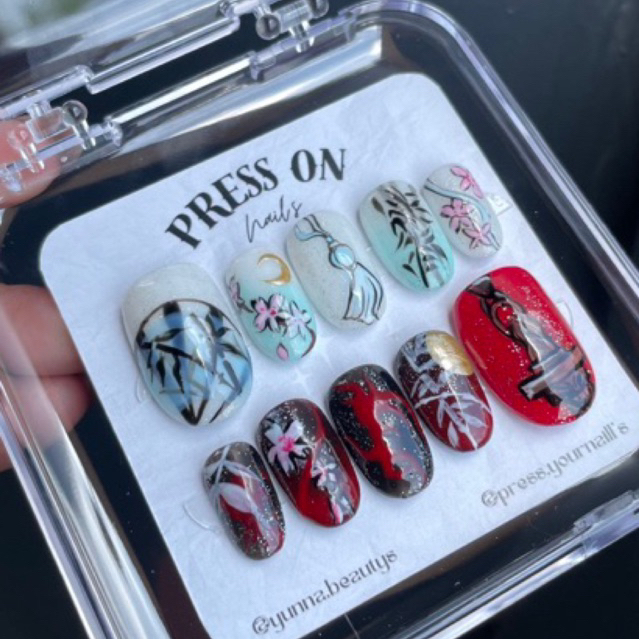 [YB]PremiumPressOnNails|AnimeNails