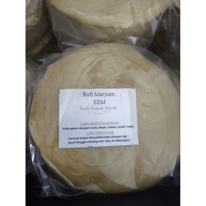 

Roti Mariam Frozen isi 5 pcs