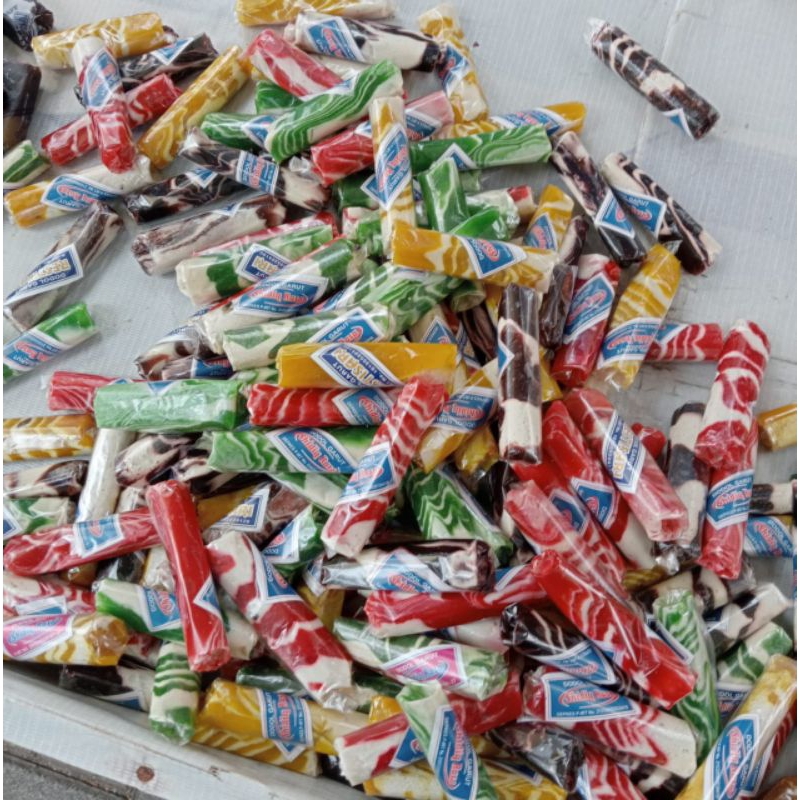 

Aneka Dodol Warna Warni, Dodol Zebra 250gr