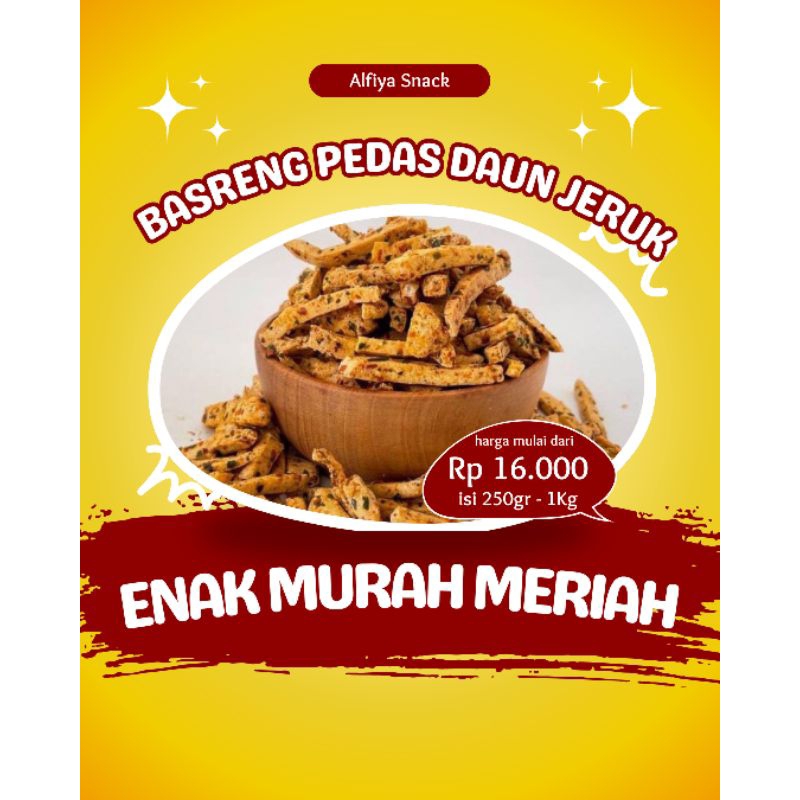 

BASRENG PEDAS GURIH DAUN JERUK ISI 250gr-1Kg TERVIRAL DAN TERLARIS
