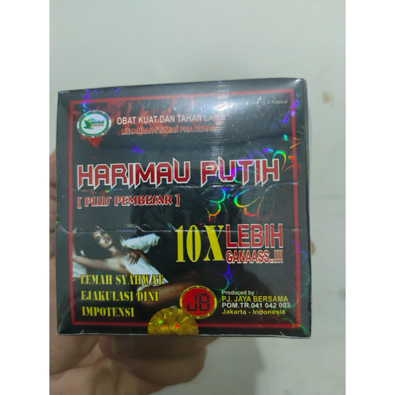Harimau Putih original kapsul