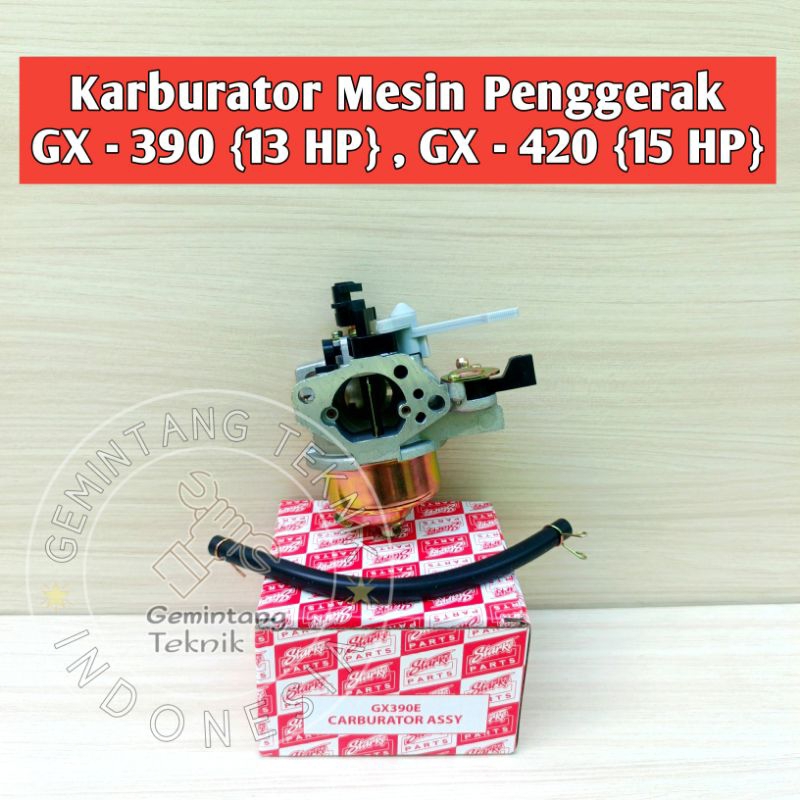 Karburator GX 390 (13 HP) GX 420 (15 HP) / Karburator Mesin Penggerak GX390 (13HP) GX420 (15HP)