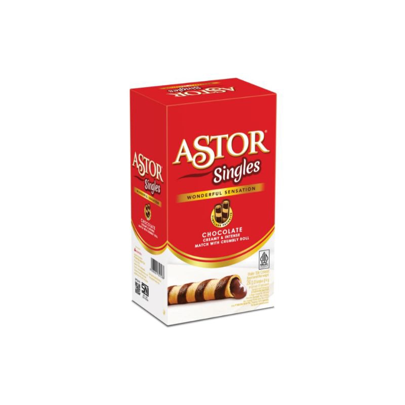 

Wafer Astor Singles 280g (20bungkus@14g)