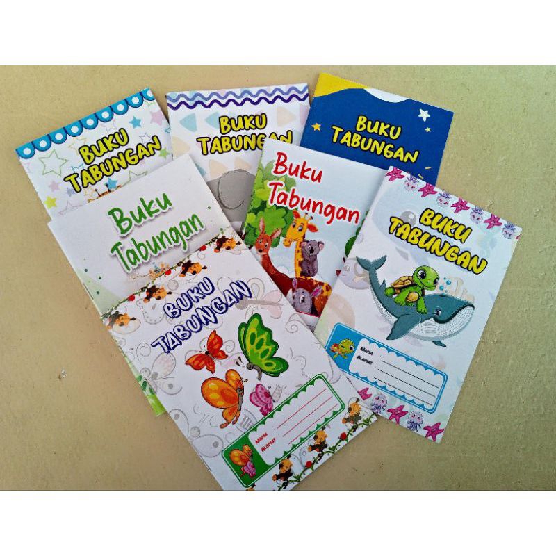 

COD Buku Tabungan Lucu Untuk Anak & Umum