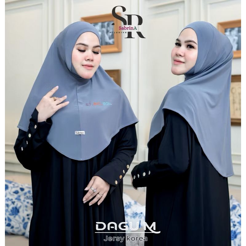 Bergo dagu Sabrina S-M  sisesa sss Bahan  jersy