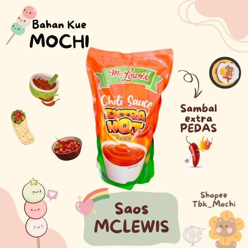 

MC LEWIS Saos Sambal Extra Pedas 1 KG