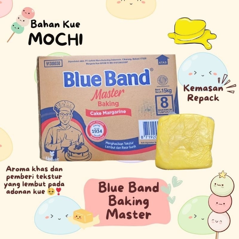 

Blueband Master Cake Baking Margarine 1 KG / Mentega Blueband