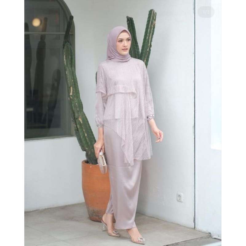 Preloved  onset kaftan brownie by akita.id