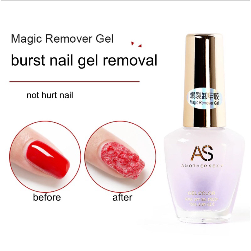 AS MAGIC REMOVER MAGIC NAIL GEL REMOVER