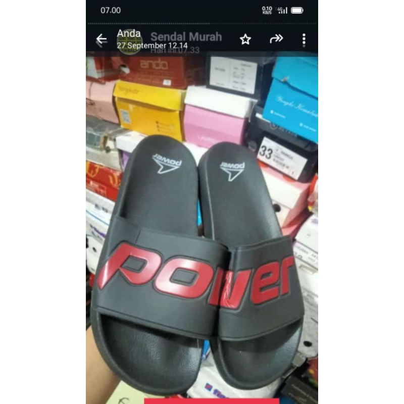 sandal power bata original size 40