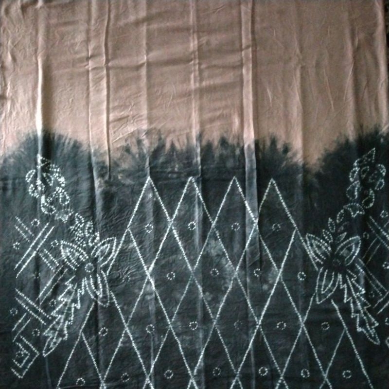 sasirangan choklat hitam