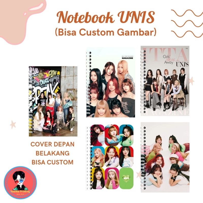 

Notebook Spiral UNIS KPOP Girl Group - Buku Tulis KPOP