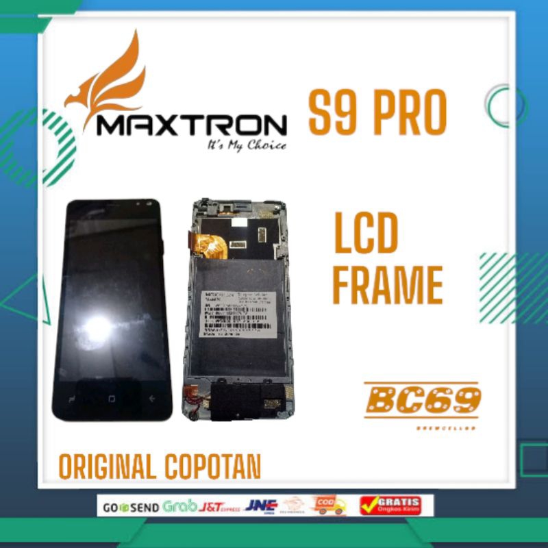 Frame LCD Speker Mik Maxtron S9 Pro