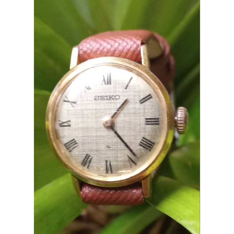 seiko 11-0030 tahun pembuatan 1969 mechanic manual (putar) diameter 2,3cm mulus second