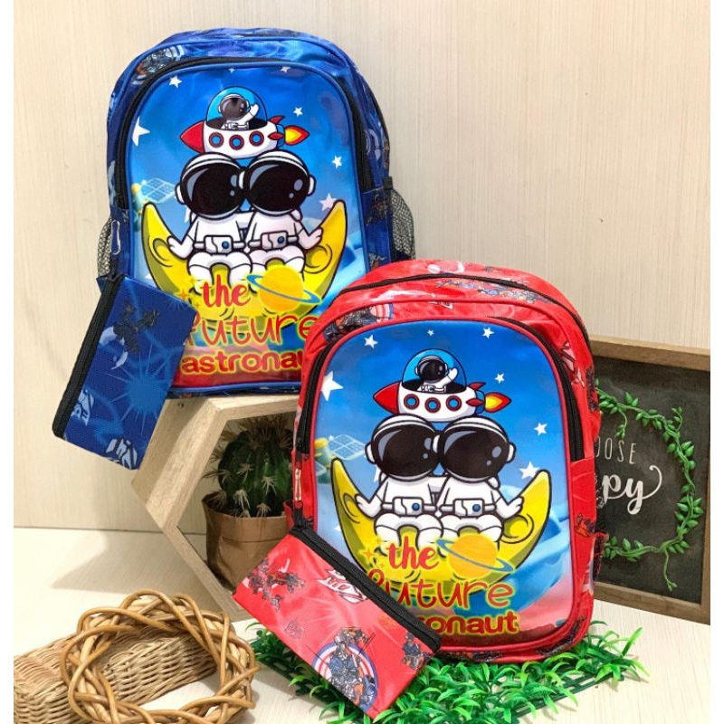 ELVINA_ Tas Ransel Anak Astronot