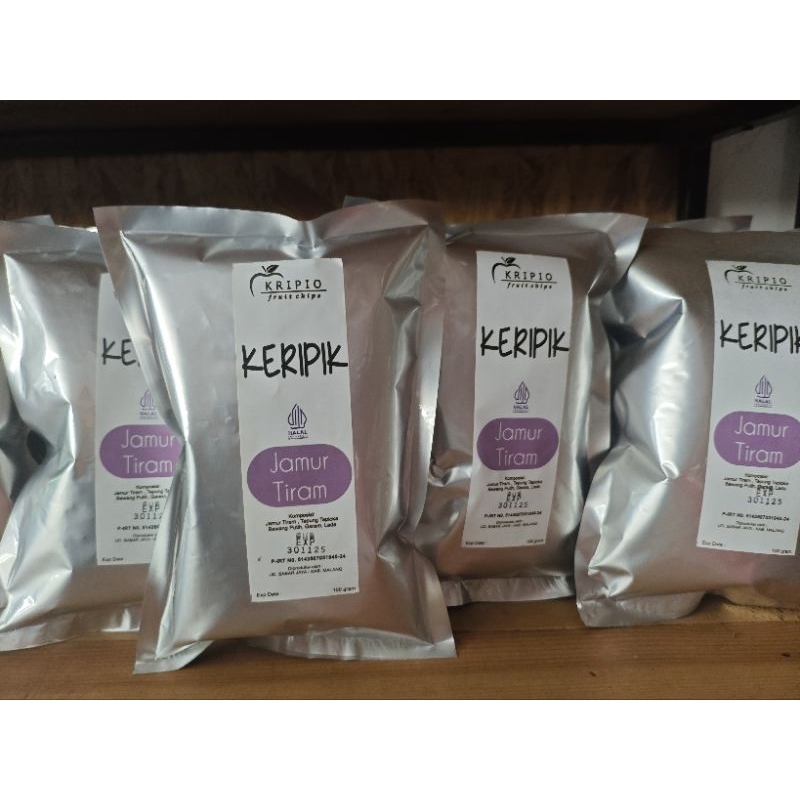 

Keripik Jamur Kripio 100 gram kripik buah Malang