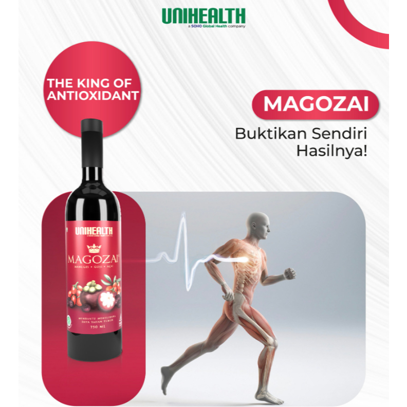 Minuman Antioksidan Magozai 750ml Magozai Original Mengobati Penyakit Degeneratif