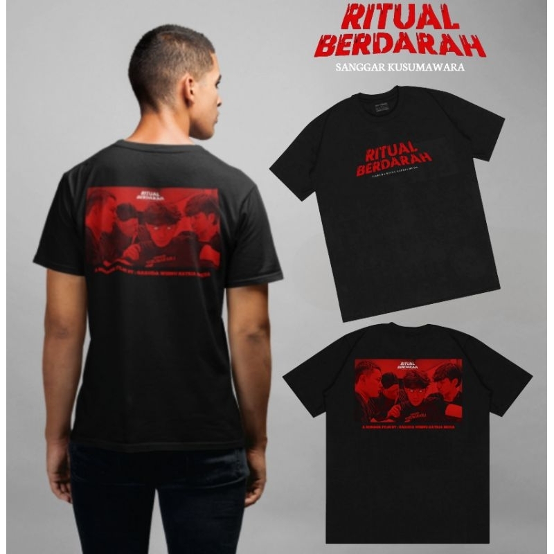 Kaos Ritual Berdarah GWSM Unisex Katun Baju Garuda Wisnu Satria Muda Ritual Berdarah