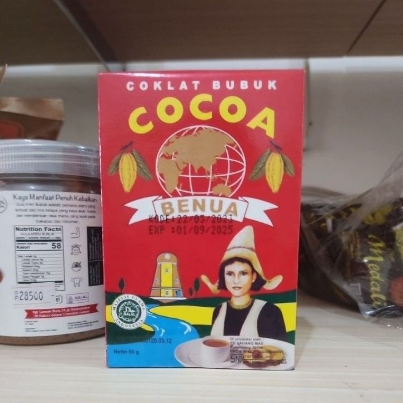 

COKLAT BUBUK COCOA BENUA 50G