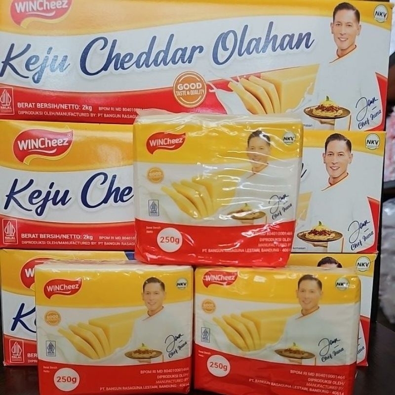 

Keju Cheddar Wincheez 250 gram