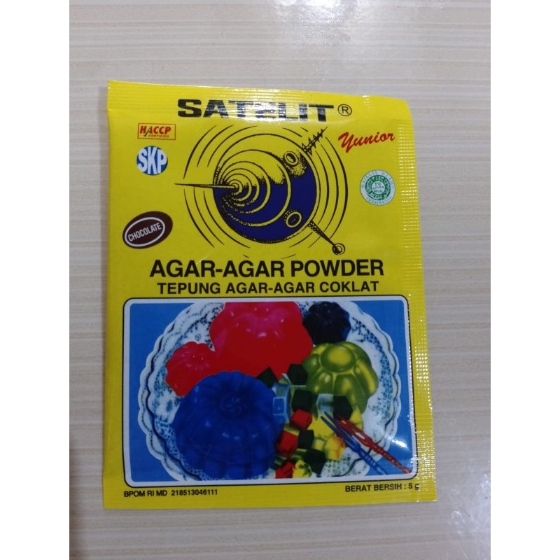 

Agar agar satelit 6 gram