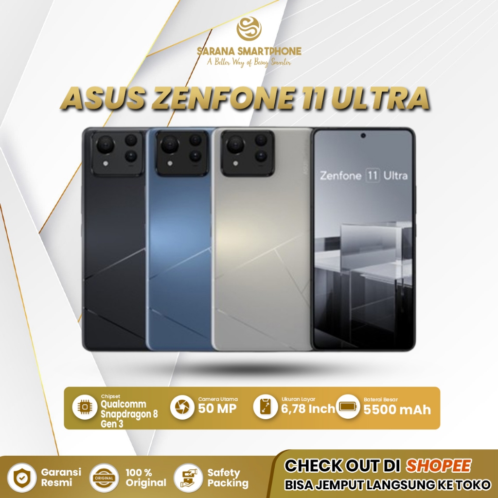 Asus Zenfone 11 Ultra 5G 16/512 12/256 GB Garansi Resmi