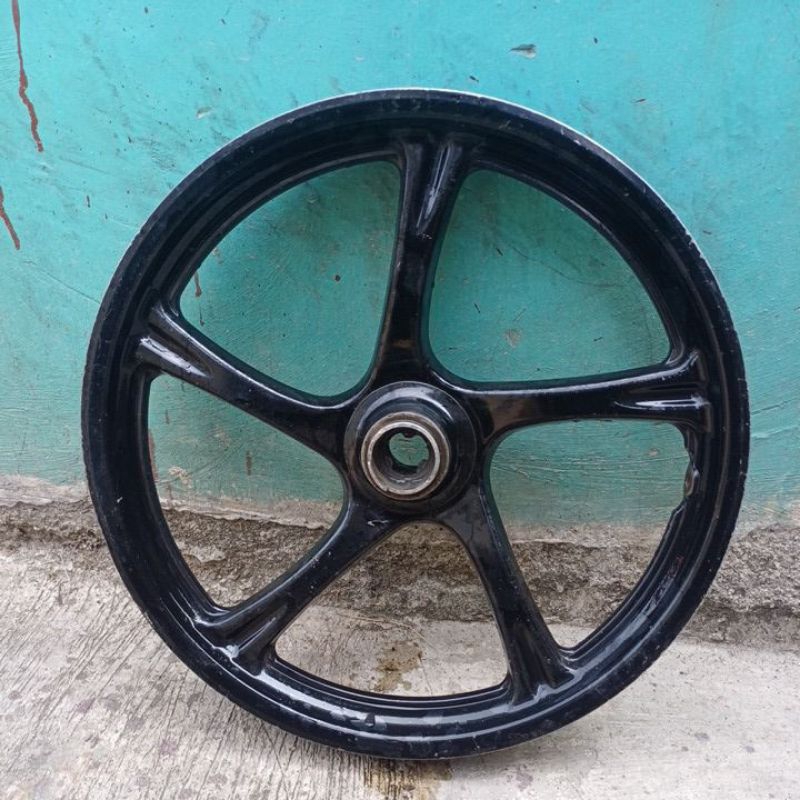 pelek velg depan mio j original