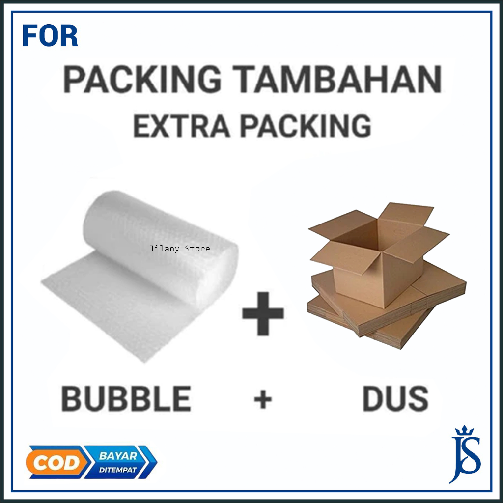 

Extra Packing Kardus / Packing Tambahan Kardus Bubble Wrap