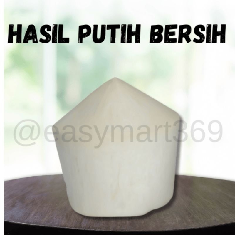 

Serbuk Pemutih Sabut Kelapa Muda Thailand Diamond Kemasan 1kg