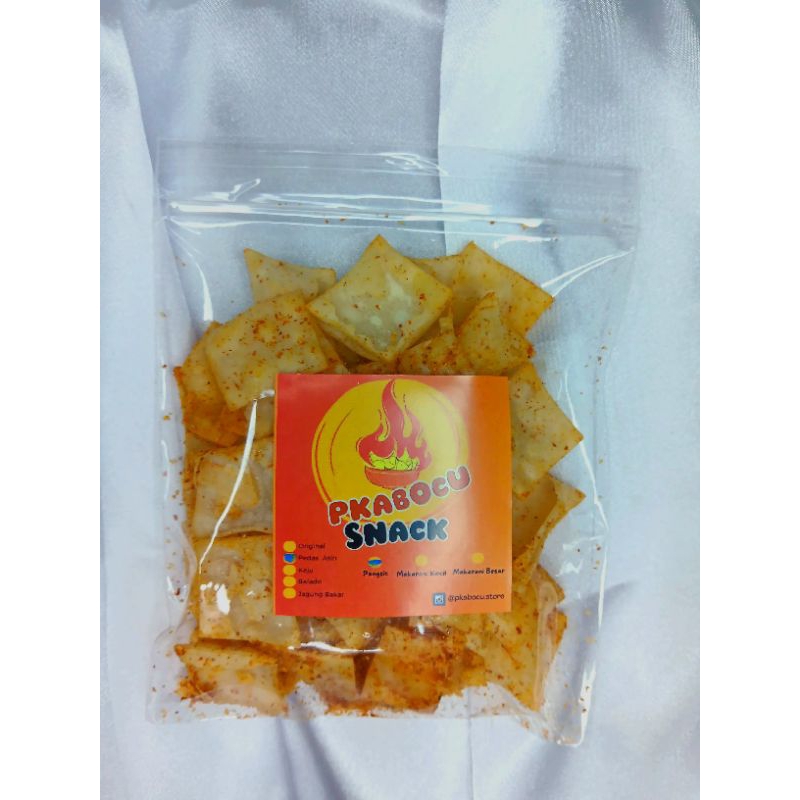 

Snack Pangsit Goreng Renyah dan Murah (Pkabocu Snack)