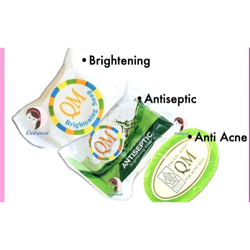 Sabun QM brightening QM acne QM anti septic