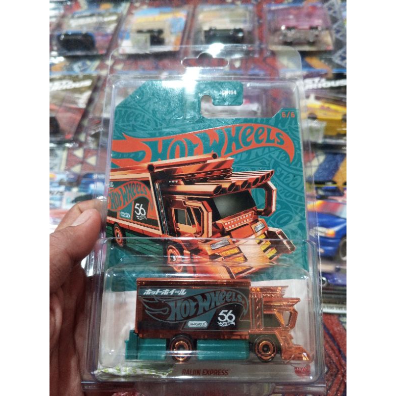 HOT WHEELS RAIJIN EXPRES SPESIAL CARD(FREE PROTECTOR)