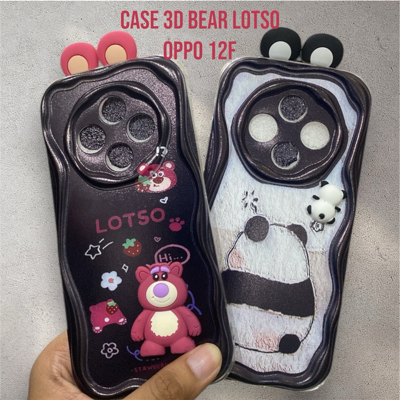 CASE 3D LOTSO PANDA FOR OPPO RENO 12F